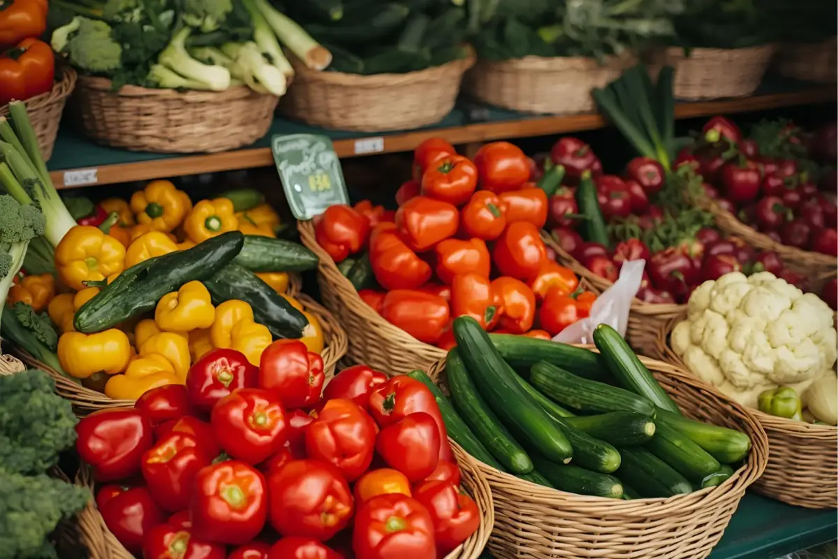 Ingredientes frescos de cercanía