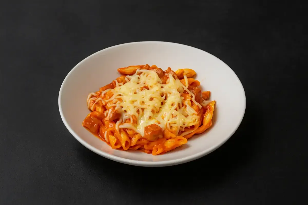 Macarrones con chorizo